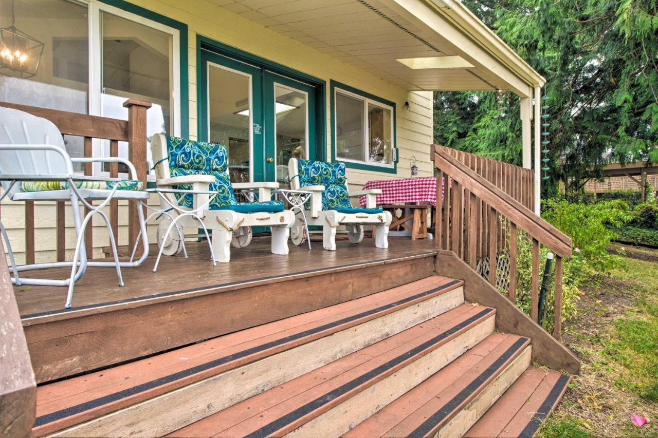 Stanwood Warm Beach Hideaway With Private Beach! מראה חיצוני תמונה