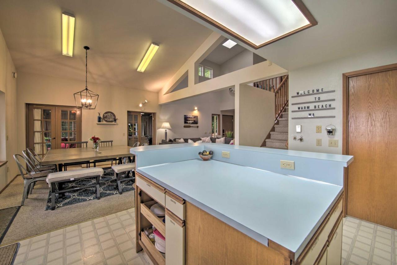 Stanwood Warm Beach Hideaway With Private Beach! מראה חיצוני תמונה